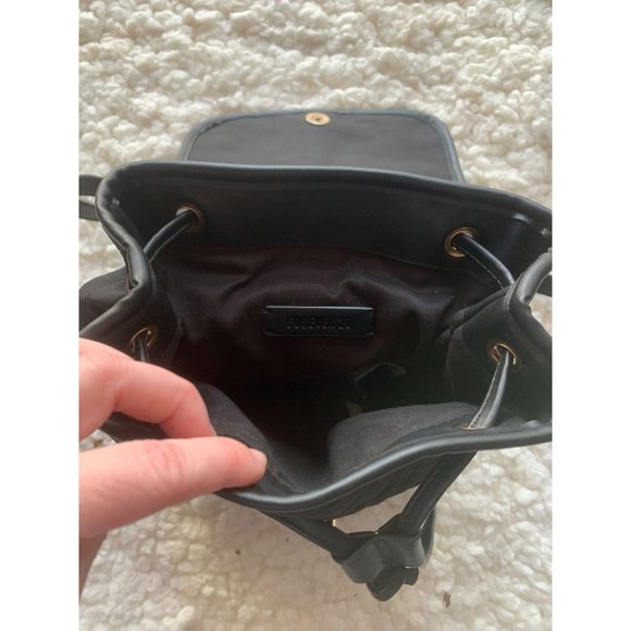 Forever 21 Black Mini Backpack - Picture 2 of 4